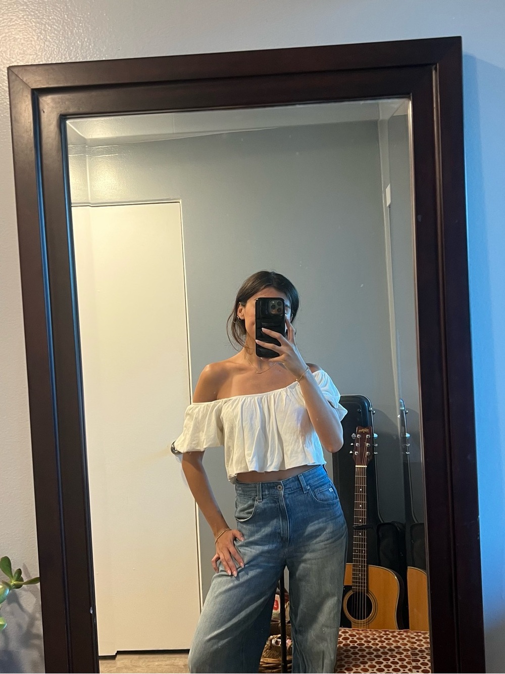 We The Free White Puff SleeveTop - Picture 4 of 4
